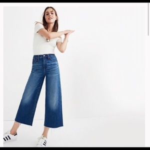 Madewell Wide Leg Crop Sz 30 (10)